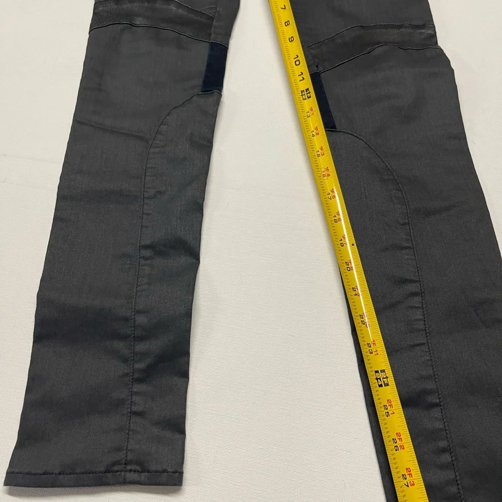 Rag & Bone jeans womens size 26 gray‎ blue lamb skin - Picture 15 of 16